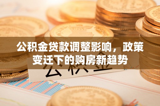 南陵公积金贷款调整影响，政策变迁下的购房新趋势