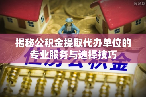 南陵揭秘公积金提取代办单位的专业服务与选择技巧