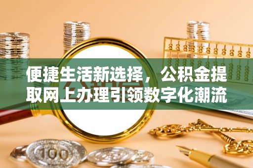 南陵便捷生活新选择，公积金提取网上办理引领数字化潮流