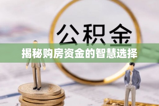 南陵揭秘购房资金的智慧选择