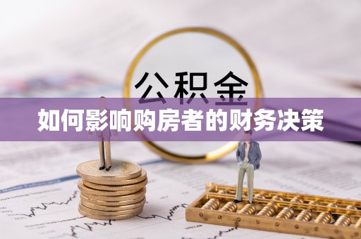 南陵如何影响购房者的财务决策