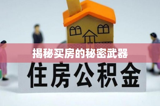 南陵揭秘买房的秘密武器