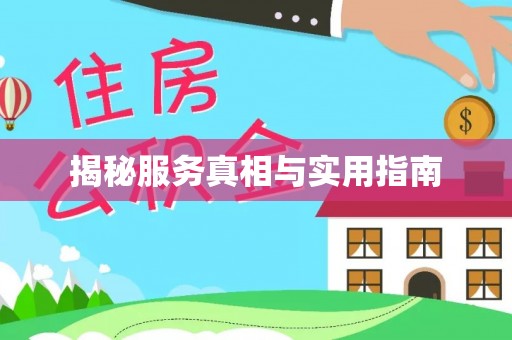 南陵揭秘服务真相与实用指南