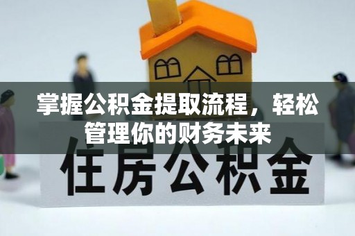 南陵掌握公积金提取流程，轻松管理你的财务未来
