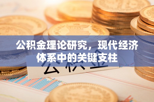南陵公积金理论研究，现代经济体系中的关键支柱