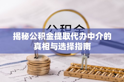 南陵揭秘公积金提取代办中介的真相与选择指南