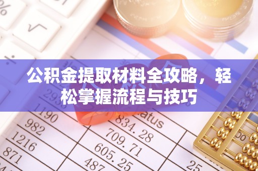 南陵公积金提取材料全攻略，轻松掌握流程与技巧