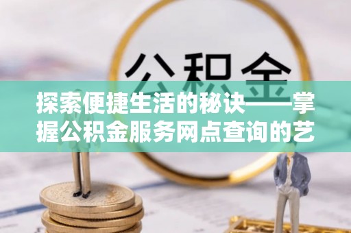 南陵探索便捷生活的秘诀——掌握公积金服务网点查询的艺术