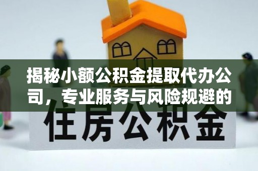 南陵揭秘小额公积金提取代办公司，专业服务与风险规避的平衡艺术