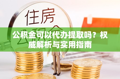 南陵公积金可以代办提取吗？权威解析与实用指南