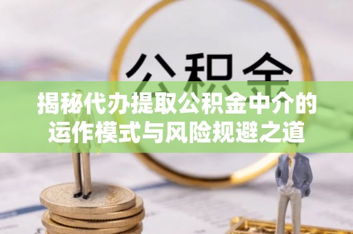 南陵揭秘代办提取公积金中介的运作模式与风险规避之道