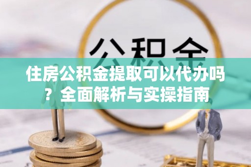 南陵住房公积金提取可以代办吗？全面解析与实操指南