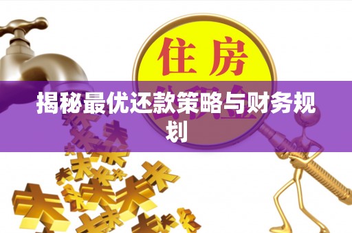 南陵揭秘最优还款策略与财务规划