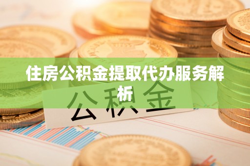 南陵住房公积金提取代办服务解析