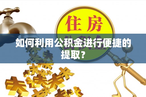 南陵如何利用公积金进行便捷的提取？