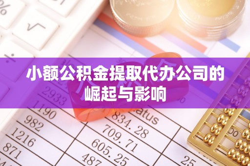 南陵小额公积金提取代办公司的崛起与影响